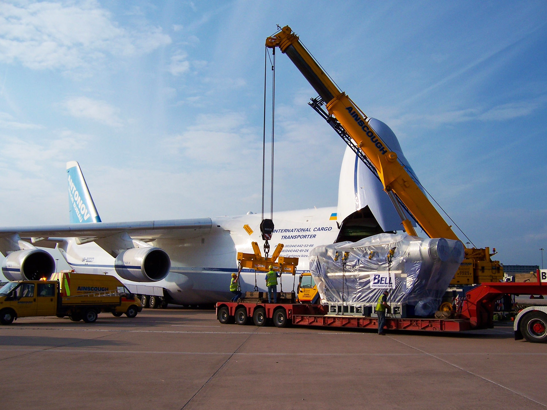 Bell International Project Shipping Antonov Project