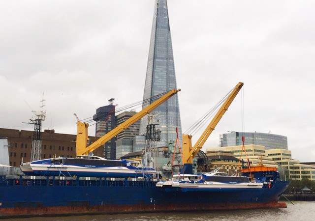 Bell International Project Shipping Thames Clipper